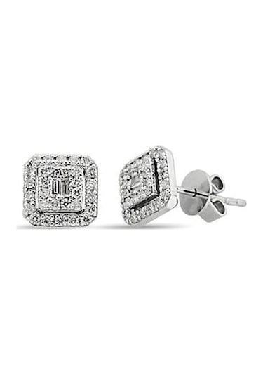 Pirnus Diamond Baget Küpe 14 Ayar Altın Gramı : 2.49