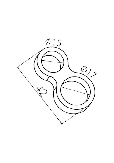 Beşel Plastik 5'li Kapı - Pencere Stoperi, Kapı Arkası Duvar Koruyucu Tampon, Silikon Durdurucu