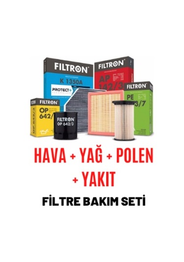 Renault Fluence 1.5 Dcı Dizel Filtre Bakım Seti