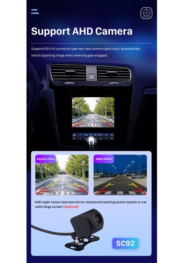Golf 7 Tesla 2014-2018 Multimedya Navigasyon Usb Kamera Carplayer