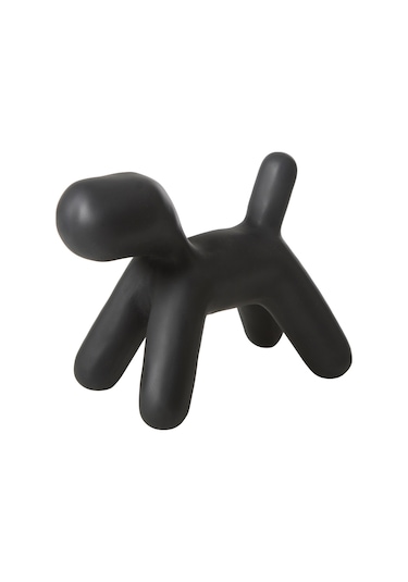 Mudo Home Loyal Black Dog Biblo 16x27x23 Cm