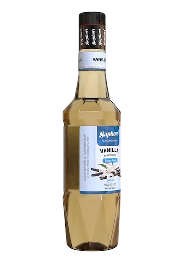 Saphori Şekersiz Vanilya Aromalı Kokteyl Şurubu Şekersiz Vanilya Şurubu 700 Ml
