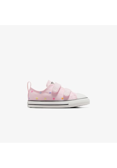 Converse Chuck Taylor All Star 2v Polka Dots Bebek Pembe Sneaker A10715c Pembe