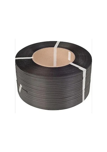 Tanpet Otomatik Makine Çemberi Siyah 12 MM 3000 Metre