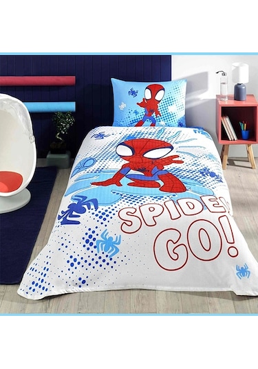 Taç Lisanslı Pike Takımı Spidey And Friends Tek Kişilik