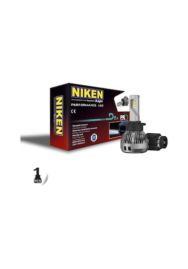 D2s Led Xenon Far Aydınlatma Seti Şimşek Etkili Niken Pro 8000lm
