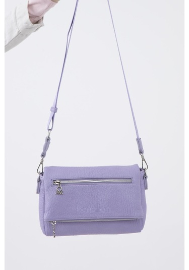 Benetton Kadın El Çantası Bnt1476 Lila Lila