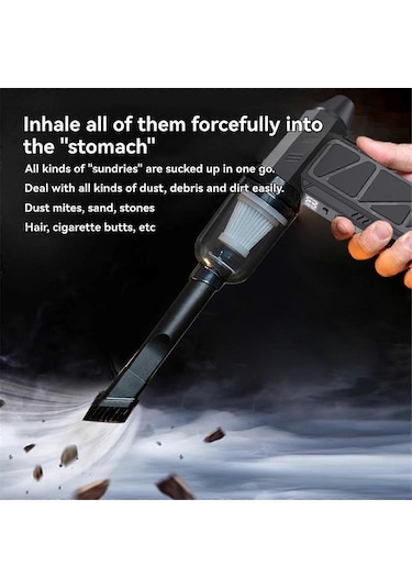 100000 Rpm Hava Üfleyici Turbo Jet Fan Vakum Toz Temizleyici, Şarj 52 M/s Yüksek Hızlı, 4 Vitesli Rüzgar Hızı Yongtao