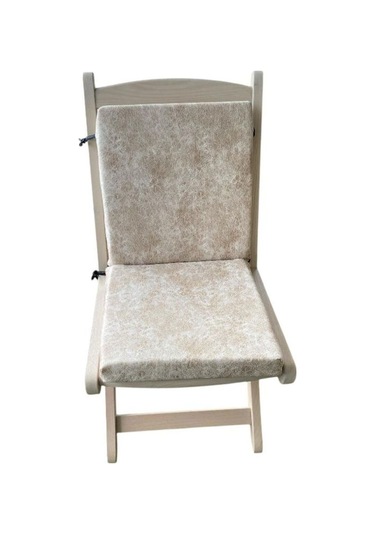 Sandalye Minderi, Sırtlıklı Plastik Sandalye Ahşap Ve Mobilya Koltuk Minderi 40x40x5cm Mavi