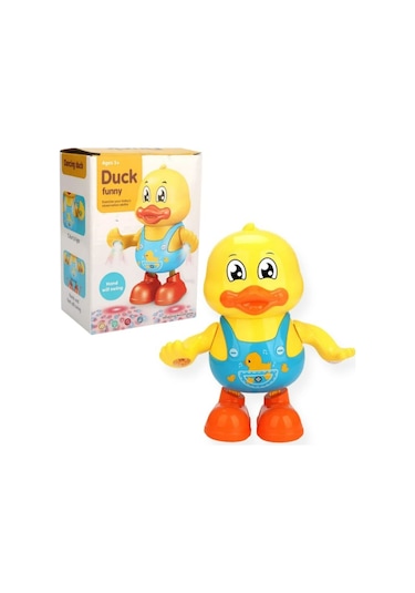 Babydoor Toys Fs238-7a Sesli Işıklı Robot Ördek Duck Funny