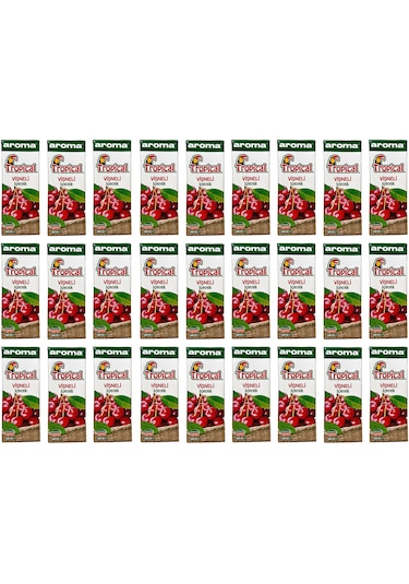 Aroma Tropical Vişneli İçecek 200 Ml X 27 Adet