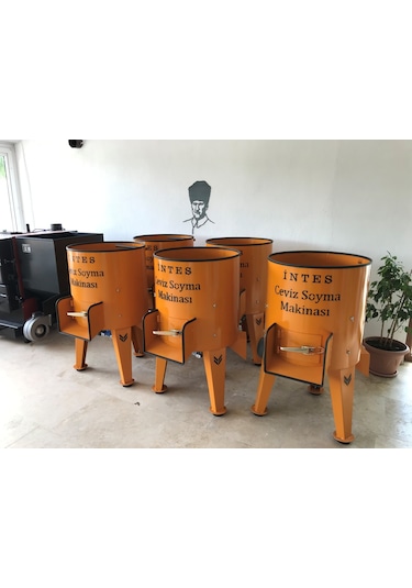 İntes Ceviz Soyma Makinası 80Kg 170 Lt Standart Devirli 1.5 Kw
