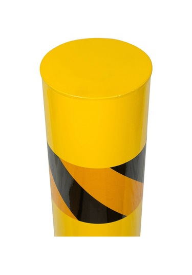 Demir Duba Metal Fabrika Park Demiri Otopark Sabit Baba Bariyeri 114mm 90 Cm 2.5mm Gri