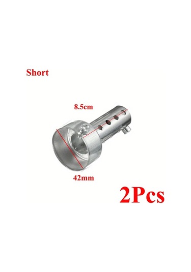 Hightower 2 Parça 42mm Ayarlanabilir Egzoz Susturucu - Off-road Motosiklet İçin Dayanıklı Ses Azaltıcı