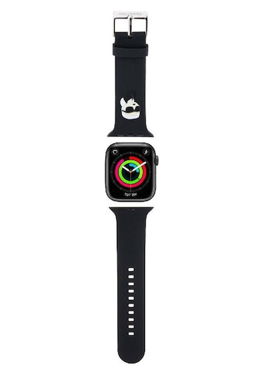 Watch 7 41mm Uyumlu Kordon  Lisanslı Ikonik Karl Head Logolu Strap Kayış