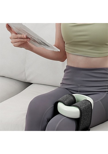 Anjiexun Taşınabilir Halka Masaj Aleti Paketi Titreşim Modu Yeşil Yeşil