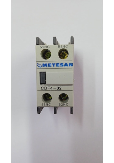 Metesan Cdf402 Yardımcı Kontak Blok