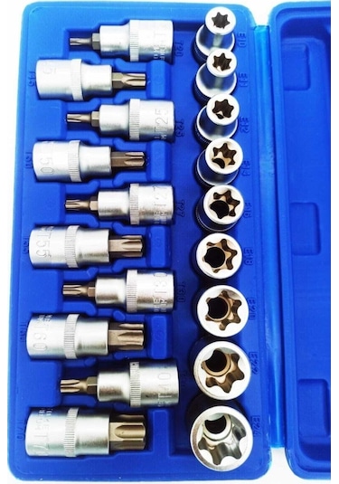 19 Parça Tork Lokma Seti 1/2''