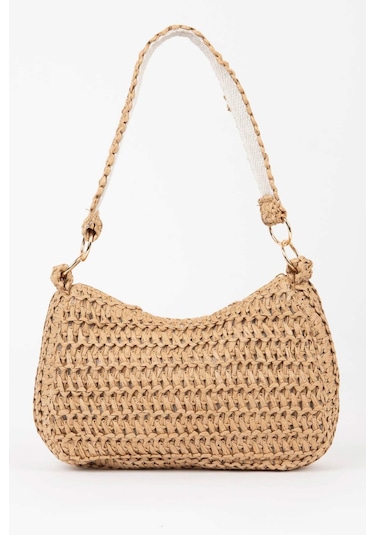 Defacto Kadın Hasır El Çantası B9034axnsbg311 Bej