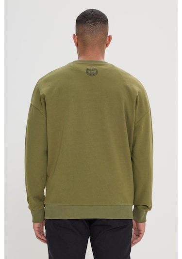 Ac&co / Altınyıldız Classics Erkek Haki Oversize Fit Bol Kesim Harvard Lisanslı Pamuklu Bisiklet Yaka Sweatshirt Haki Ac&co / Altınyıldız Classics Erkek Haki Oversize Fit Bol Kesim Harvard Lisanslı Pamuklu Bisiklet Yaka Sweatshirt Haki