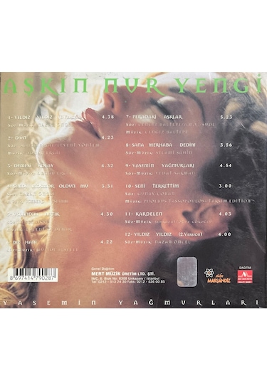 Müzik Cd'sidir Plak Değildir Cd Aşkın Nur Yengi Yasemin Yağmurl