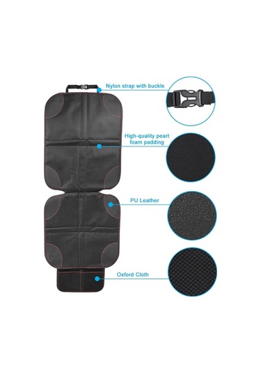 Didadodo Su Geçirmez Bebek Oto Koltuğu Çoklu Pedli Koruyucu - Cepli, Evrensel Boyut