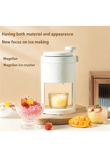 Wondernest Traş Manuel Manuel Makinesi, Kırıcı, Jialan Ev Buz Buz Beyaz Nv Beyaz