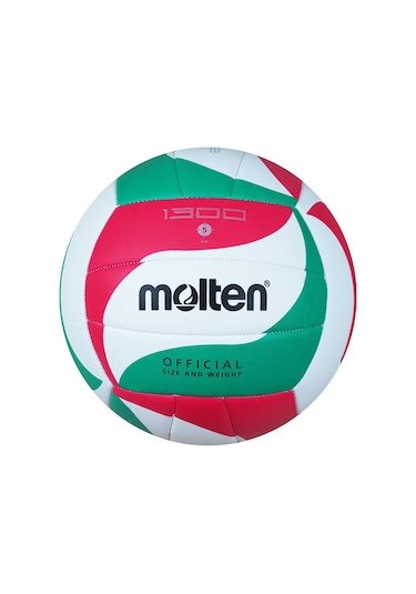 Molten V5M1300 No 5 Dikişli Voleybol Topu - Kırmızı Yeşil Kırmızı - Yeşil