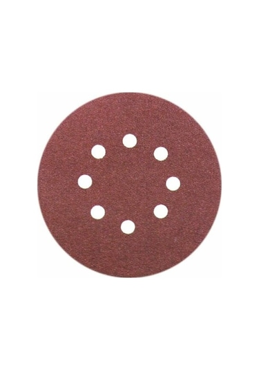 Tomax Cırtlı Zımpara Altı 125 Nk 8 Delikli 220 Kum (100 ADET)