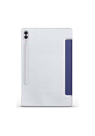 Galaxy Tab S9 Fe Plus Uyumlu Zore Smart Cover Standlı 1-1 Kılıf-siyah Tablet Kılıfı