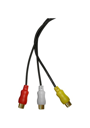 Yuntech01 Toyota Araçları İçin 6-pin Mavi A/v Portlu Rca Adaptör Kablosu - Ses Ve Video Bağlantısı Sağlar