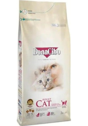 Bonacibo Kitten1,5 KG + Adult Cat 2 KG-mamakabı li