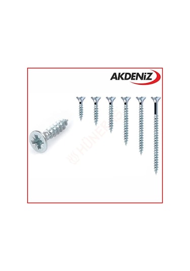 Akdeniz Sunta Vidası 5X70 Sunta Vıdası (200Lük)