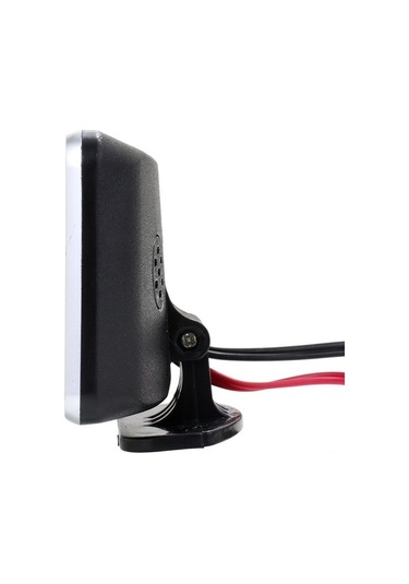 Besthome1 Araç Lcd Dijital Su Sıcaklığı Voltaj Göstergesi, Güneşe Dayanıklı 3d Ekranlı Sensörlü