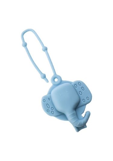 Maiyame Yenilenmiş Yeşil Aslan Desenli Silikon Diş Fırçası Zinciri - Uyumlanabilir, Düşme Koruma, Taşınabilir Oyuncağı Askı Ve Saklama Özelliği