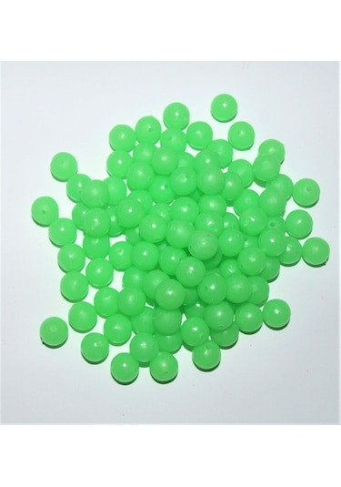 Sasa Fosforlu Yuvarlak Yumuşak Boncuk 100 Lü Paket Çap:10 Mm
