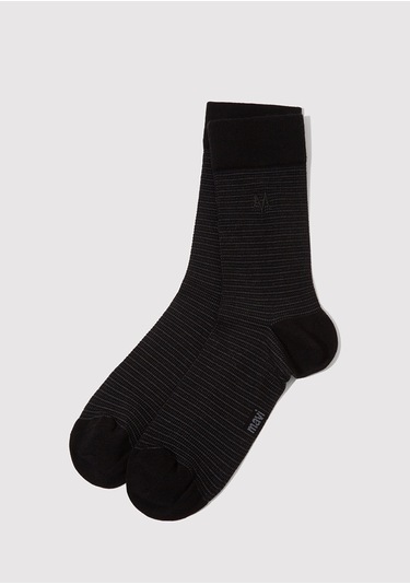 Mavi - Siyah Soket Çorap 092296-900 Siyah