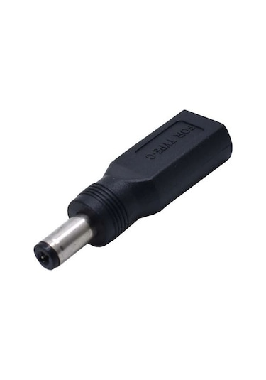Wozlo Type-C to 5.5 x 2.1 MM Laptop Şarj Güç Adaptörü