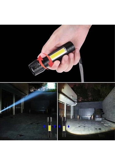 Şarjlı Fener, Kamp Feneri Siyah