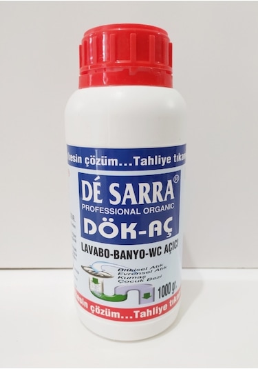 Lavabo Banyo WC Gider Açıcı Sıvı 1 Litre