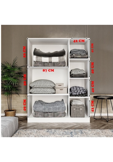 Afilliçok Amaçlı Yüklük Dolabı Tamamı Mdf