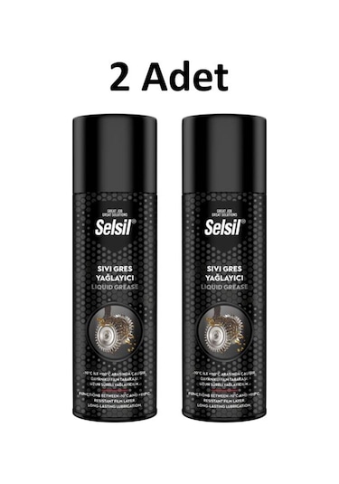 Sıvı Gres Yağlama Spreyi 500ml 2 Adet