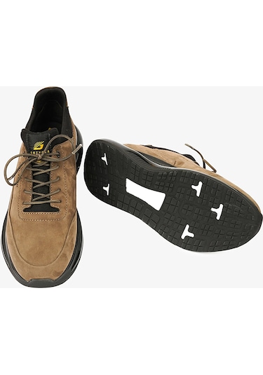 Greyder 16492 Erkek Hakiki Deri Streç Air Taban Günlük Ayakkabı Duman