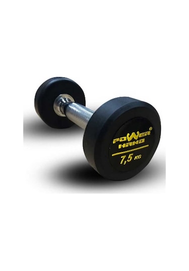Powerhand Profesyonel Kauçuk Kaplı Dambıl 7.5 KG