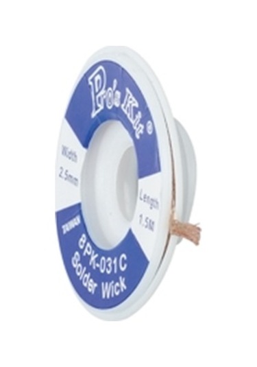 Proskit 8Pk-031C Lehim Sökme Fitili Kalınlık :2.5Mm 10 Lu Paket