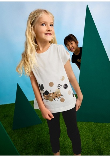 Mayoral Kız Çocuk Tayt Tişört Takım 3706 Çok Renkli