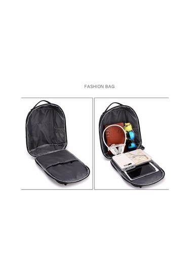 Kulaklık Hattı Deliği Ve Usb Şarj İle Çok Fonksiyonlu Oxford Taşınabilir Günlük Tek Omuz Çantası Gri