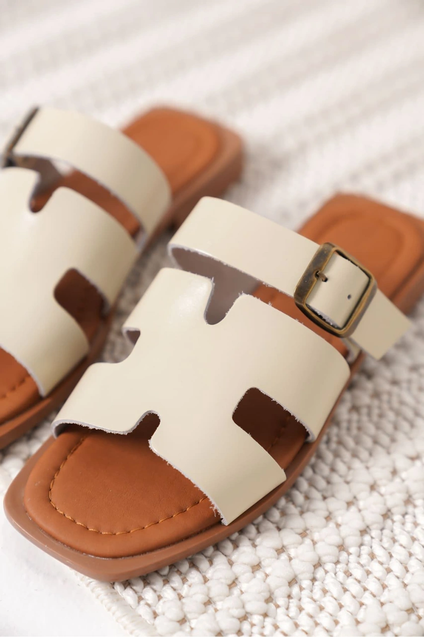 Kocadal Kocadal Garcia Bej Hakiki Deri Terlik Muhtelif