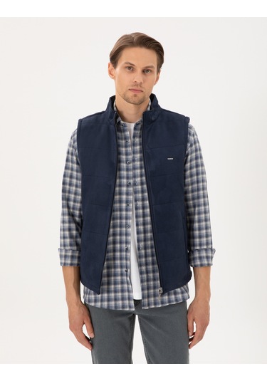 Pierre Cardin Erkek Lacivert Deri Mont-kaban 50300554-200 Lacivert