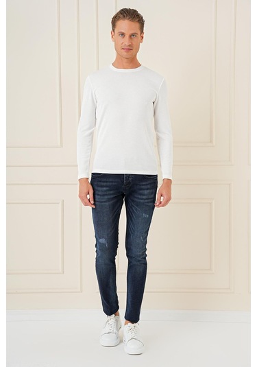 Denim Pnt 127 Lacivert Jean Pantolon Lacivert